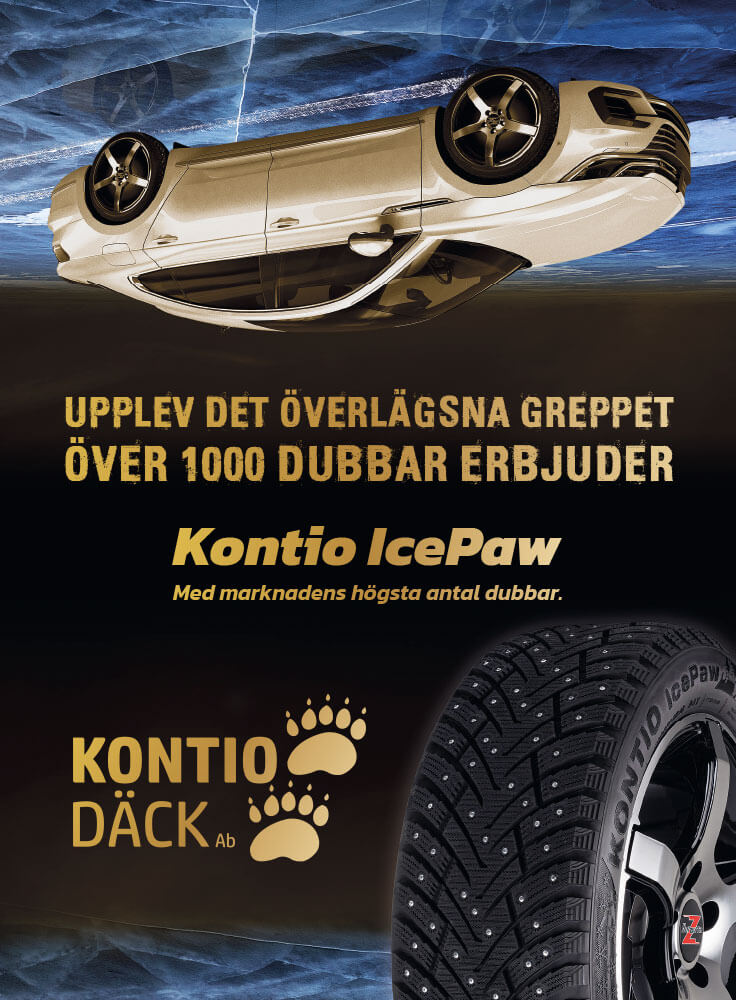 Kontio IcePaw - Med marknadens högsta antal dubbar
